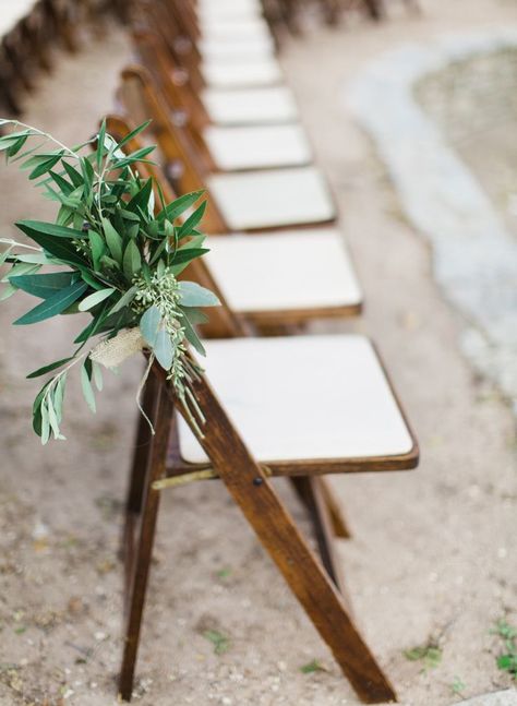 wedding chair decor Wedding Flower Alternatives, Wedding Aisle Outdoor, Aisle Markers, Ceremony Chairs, Budget Friendly Wedding, Wedding Expenses, Wedding Aisle Decorations, Wedding Ceremony Flowers, Ceremony Flowers