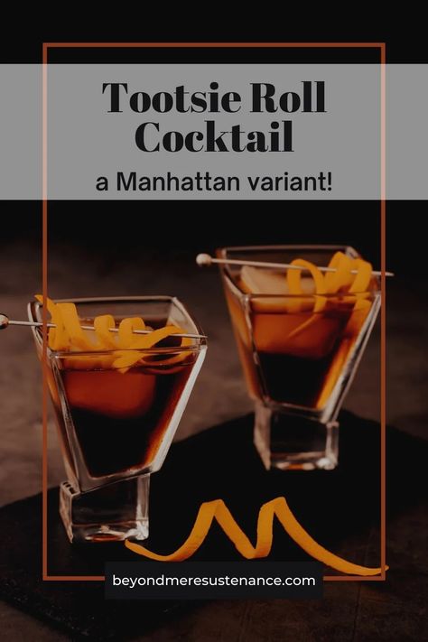 Cocktails With Chocolate Bitters, Chocolate Manhattan Cocktail, Chocolate Bitters, Whiskey Chocolate, Alcohol Beverages, Candy Cocktails, Honey Chocolate, Mocktail Recipes, Make Simple Syrup