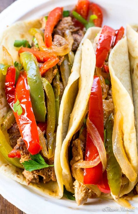 Easy Turkey Fajitas make a delicious, healthy Mexican dinner that can be on the table in 30 minutes. By using either Seasoned Honeysuckle White®’s Seasoned Turkey Breast Strips for Fajitas or Honeysuckle White®'s Ready to Season Turkey Breast Strips, you can have dinner on the table @honeysucklewhite #ad #TryTurkey #turkey #TurkeyRecipes Turkey Fajitas Recipes, Ground Turkey Fajitas, Turkey Fajitas, Healthy Mexican Dinner, Instant Pot Mexican Rice, Season Turkey, Mexican Rice Pudding, Homemade Mexican Rice, Seasoned Turkey