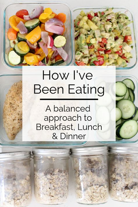 A look at a balanced daily diet for a woman in her 40's. Guidelines on how to eat to feel your best at breakfast, lunch, and dinner. #balanceddailydiet #healthydiet #nutrition Chinese Lemon Chicken, Honey Teriyaki Chicken, Vegan Banana Pancakes, Vegan Pizza Recipe, Lemon Chicken Recipe, Vegan Banana, Baked Banana, Balanced Meals, Vegan Pizza