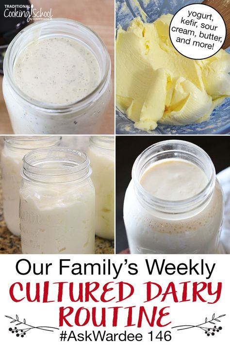 Milk Kefir Recipes, Make Sour Cream, Goat Milk Recipes, Kefir Recipes, Making Yogurt, Milk Kefir, Sour Cream Recipes, Homemade Yogurt, Homemade Cheese