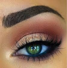 Smokey Eye Look, Make Up Designs, Ball Makeup, Hazel Eye Makeup, Makeup Looks For Green Eyes, Brown Eye, Smink Inspiration, Makijaż Smokey Eye, Colorful Eye Makeup