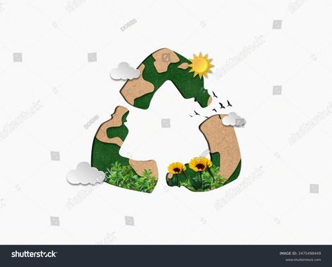 World Environment Day Concept Ecosystem Restoration Stock Photo 2475498449 | Shutterstock Ecosystem Restoration, Environment Day, World Environment Day, Schedule Design, Real Estate Flyers, Color Palette Generator, Holiday Illustrations, Collage Maker, Ecosystem