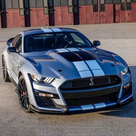 New Ford Mustang, Mustang Car, Mustang Gt500, Ford Mustang Car, Aesthetic Cool, Ford Mustang Shelby Gt500, Car Aesthetic, Shelby Gt500, Ford Mustang Shelby