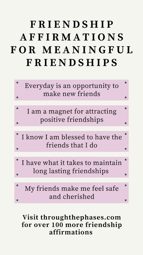 Daily Affirmations About Friends, Manifesting Real Friends, Manifestation For Good Friends, Good Friendship Affirmations, Meeting New People Affirmations, Manifest Friends Affirmations, Quotes About New Friendship, Daily Affirmations For Your Best Friend, Manifestation For Friends