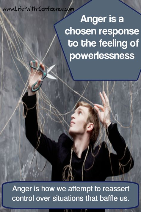 Feeling angry may really be due to feeling powerless. Question what's behind your anger to find the true emotions and you'll regain your power. www.Life-With-Confidence.com Powerlessness Quotes, Why Am I So Angry, Angry All The Time, Feeling Powerless, Behaviour Change, Feeling Angry, I'm Angry, Beautiful Sayings, Understanding Emotions