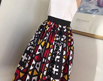 Black owned fashion store based in Canada. by ExceptionalSeams African Maxi Skirt, Short Maxi, Ankara Skirts, African Print Skirt, African Print Clothing, African Fashion Skirts, African Fashion Ankara, Rock Outfit, Ankara Print