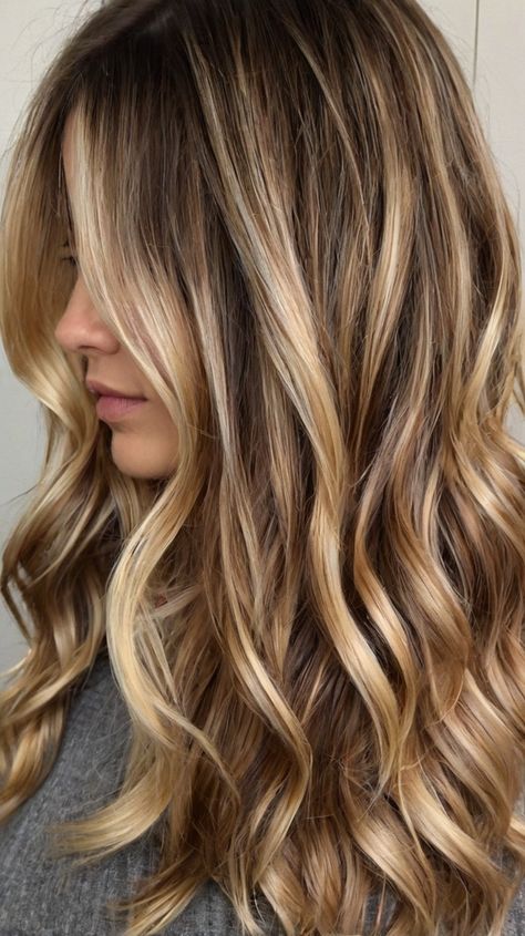 💎 Transformative Blonde To Dark Brown Hair Colors with Blonde Highlights Phenomenon | Pinterest ... Blond Highlights In Brown Hair, Blonde To Dark Brown Hair, Blonde To Dark Brown, Ash Blonde Balayage Dark, Brown Hair Colors With Blonde, Blonde To Dark, Hair Colors With Blonde, Blonde Brown Hair Color, Brown Hair Color With Blonde Highlights