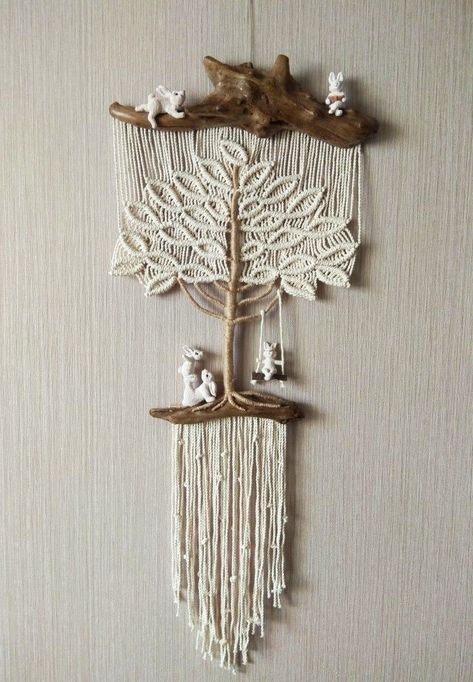 Simpul Makrame, Pola Macrame, Macrame Wall Hanging Tutorial, Free Macrame Patterns, Macrame Plant Hanger Patterns, Macrame Knots Tutorial, Macrame Owl, Macrame Knots Pattern, Macrame Wall Hanging Patterns