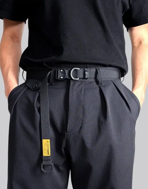 Tactical Utility Belt Robin Redesign, Techwear Belt, Techwear Aesthetic, Techwear Outfits, Portrait Photography Men, Tactical Belt, Utility Belt, Belt Length, Belt Style