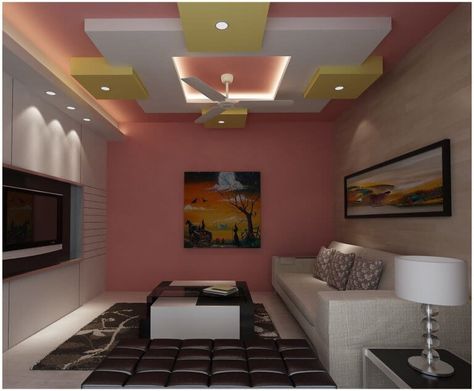 Tips To Plan Room Pop Design - Interior Decorating Colors - Interior Decorating Colors Drawing Room Ceiling Design, Simple False Ceiling Design, Gypsum Ceiling Design, False Ceiling Bedroom, Small Hall, False Ceiling Living Room, Pop False Ceiling Design, Pop Ceiling Design, House Ceiling Design