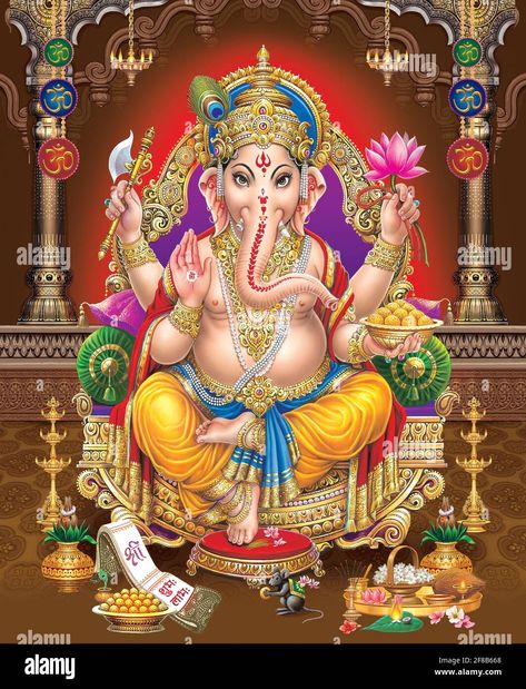 Ganesh Ji Images, Indian Mythology, Ganesh Lord, Shri Ganesh Images, Amoled Wallpapers, Ganesh Photo, Shri Ganesh, Lord Shiva Family, Lord Ganesha Paintings