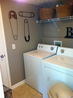 Valspar Oyster Shoal, Oyster Shoal Valspar, Valspar Smoked Oyster, Smoked Oyster Paint, Decorate A Laundry Room, Utility Room Makeover, Valspar Bedroom, Laundry Utility Room, Exterior House Paint Color