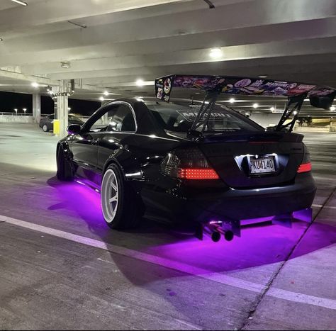 Black And Purple Car, Jdm Wallpaper Purple, Purple Jdm Aesthetic, Neon Purple Car Aesthetic, Street Racing Cars Purple, Nissan Silvia, Car Mods, Street Racing, Street Racing Cars