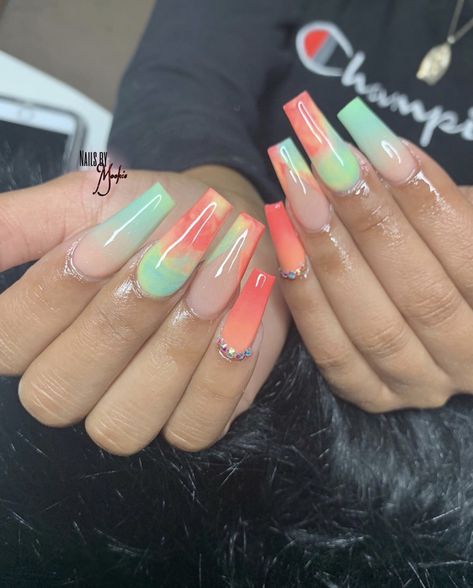 Glam Nails, Festival Nails, Dream Nails, Fire Nails, Cute Acrylic Nails, Of Ideas, Nails Nails, Makeup Nails, Cute Nails