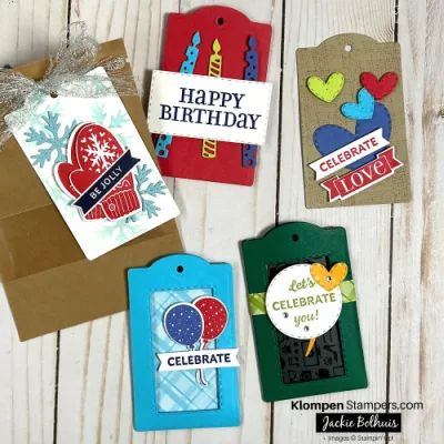 Celebrate With Tags Stampin Up Cards, Stampin Up Celebrate With Tags, Celebrate With Tags, Tags Stampin Up, Easy Card Making, Card Making Ideas Easy, Simple Cards Handmade, Card Making Ideas, Handmade Birthday Gifts