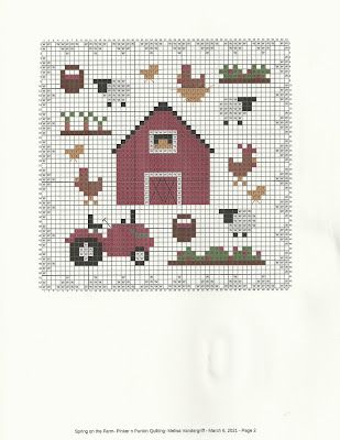 Cross Stitch For Beginners, Stitch Summer, Cross Stitch Freebies, Cross Stitch Patterns Free, Free Cross Stitch, On The Farm, Hand Embroidery Patterns, Cross Stitch Charts, Cross Stitch Art