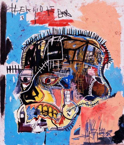 Jean-michel Basquiat Paintings, Basquiat Skull, Jm Basquiat, Basquiat Paintings, Basquiat Art, Street Graffiti, Jean Michel Basquiat, Jean Michel, Andy Warhol