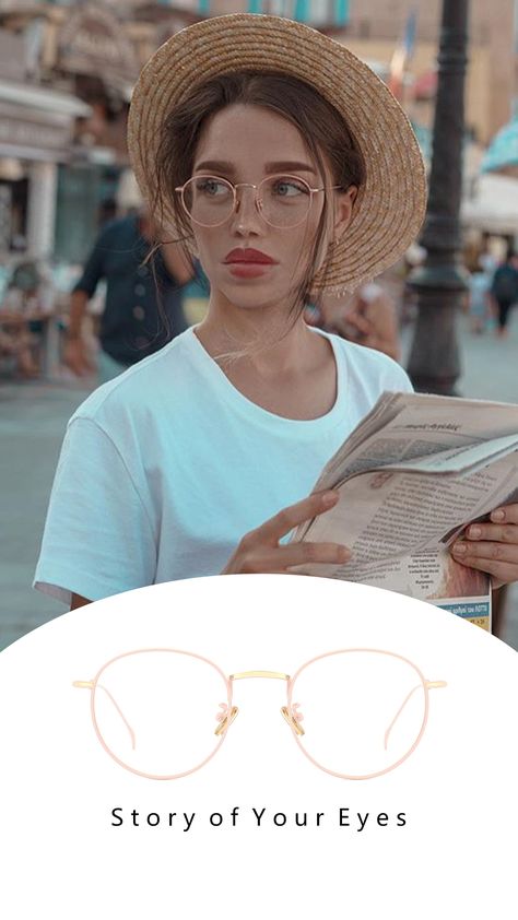 Fake Glasses, Glasses Trends, Womens Glasses Frames, Glasses Fashion Women, Eyewear Trends, Gold Glasses, Rimless Glasses, Cute Sunglasses, Cute Glasses