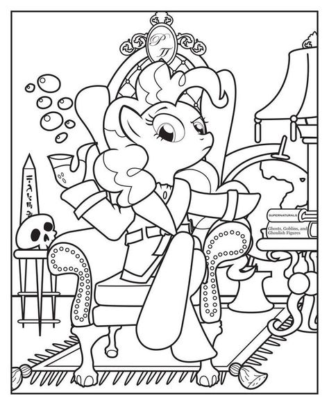 Halloween Preppy, Diy Coloring Books, Girl Coloring Pages, Pony Oc, 2023 Art, Halloween Coloring Book, Horse Coloring Pages, Unicorn Coloring Pages, Easy Coloring Pages