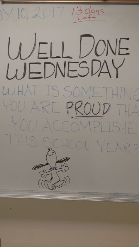 End of the year. You could also say "last year" and use to start the year. Its Wednesday Quotes, Morning Questions, Whiteboard Activities, Whiteboard Questions, Whiteboard Prompts, Ell Strategies, Morning Writing, Ironing Board Storage, Whiteboard Writing