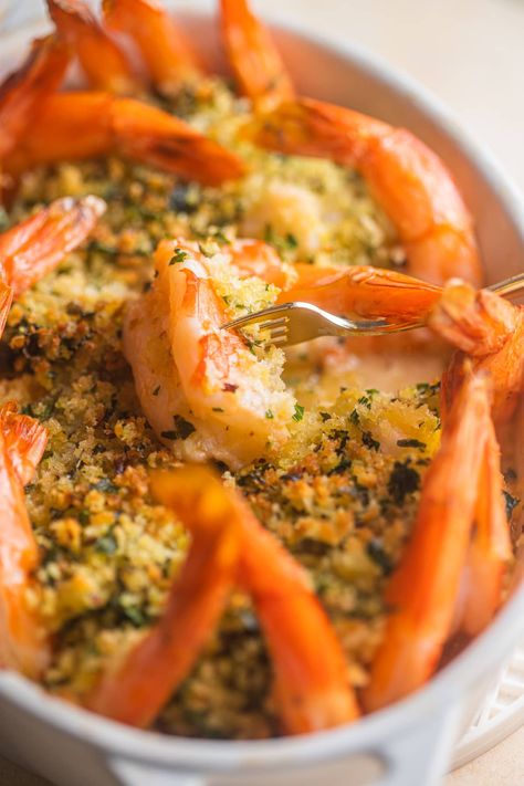 Shrimp Luciano Recipe, Shrimp Savicheva Recipe, Shrimp Oreganata Recipe, Shrimp Dejonghe, Oreganata Recipe, Shrimp Oreganata, Maggianos Shrimp Scampi Recipe, Colossal Shrimp, Baked Shrimp