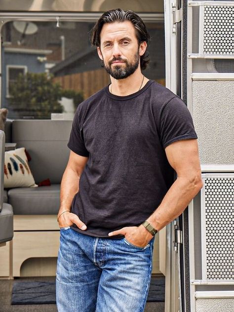 Tall Dark Haired Man, Actors In Their 30s Male, Milo Ventimiglia Now, Hot Old Man, Faceclaim Male, Men In Their 40s, Middle Aged Men, Black Hair Model, 20s Men