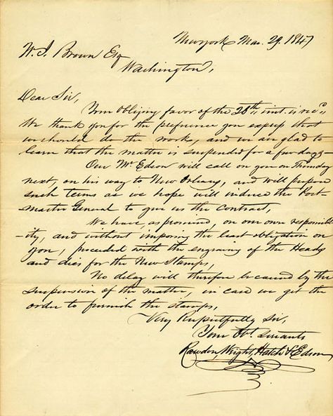 This is the letter that Scout recieved from Dill. He wrote her to tell her that he wouldn't make down this summer and about his newly wed parents. Hand Written Letters, Handwriting Examples, Handwritten Letter, Papel Vintage, Type Tattoo, Old Letters, Newly Wed, Black Church, How To Write Calligraphy