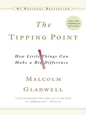 I've been meaning to read that · OverDrive: eBooks, audiobooks and videos for libraries Malcom Gladwell, The Tipping Point, Malcolm Gladwell, Tipping Point, Stories Of Success, Social Behavior, The Reader, Psychology Books, Bill Gates