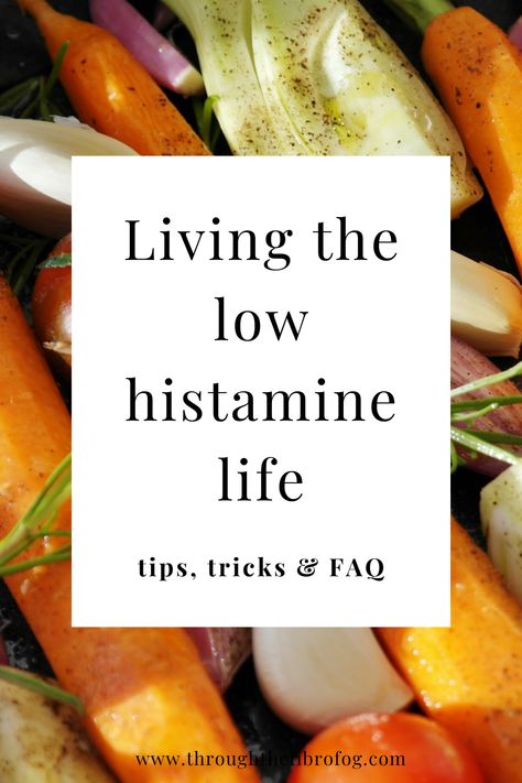 Low Antihistamine Diet, Low Histamine Recipes Instapot, Sighi Food List, Foods High In Histamine, No Histamine Recipes, Antihistamine Diet Recipes, Low Histamine Diet Food Lists, Histamine Intolerance Diet Recipes, Anti Histamine Recipes