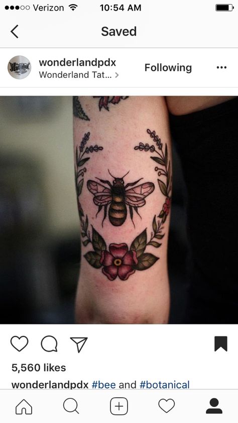 Minimalist Tattoo Meaning, Bumble Bee Tattoo, Wonderland Tattoo, Meaningful Tattoos For Women, Small Tattoo Ideas, 4 Tattoo, Small Meaningful Tattoos, Disney Tattoo, Mandala Tattoo Design