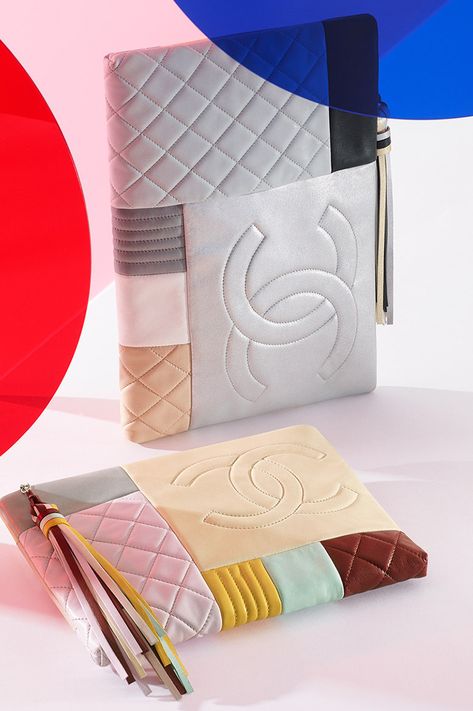 Chanel-Large-Quilted-Patchwork-Pouch-3 Tiny Purses, Chanel 2016, Chanel 2015, Mode Hippie, Mode Chanel, Chanel Inspired, Chanel Purse, Handbag Heaven, Chanel Fashion