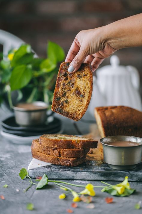 Tutti Frutti Cake | Playful Cooking #cake #teatimecake #tuttifrutti #cake #loafcake #easycake #foodphotography #foodstyling Tea Cakes Photography, Cake Photography Styling, Brownies Photography, Tutti Frutti Cake, Plum Cakes, Cake Photoshoot, Store Bought Cake, Bowl Cake, Fruitcake Recipes