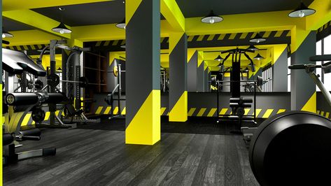 oxygen reloded :: Behance Sport Plan, Gym Advertising, Fitness Design Gym, Gym Decoration, Gym Cafe, Gym Architecture, Commercial Gym Design, Dream Gym, Gym Design Interior