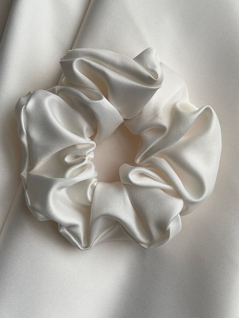 Bride Scrunchies, Scrunchies White, Ponytail Bump, Bridesmaid Scrunchie, Ballerina Party Favors, Ig Edit, Bun Scrunchie, Prize Ideas, Large Scrunchies