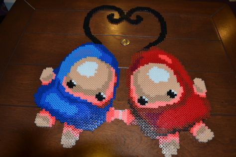 ILOMILO Easy Perler Bead Patterns, Bead Sprite, Perler Bead Patterns, Perler Bead, Bead Patterns, Perler Beads, Billie Eilish, Beading Patterns, Mario Characters