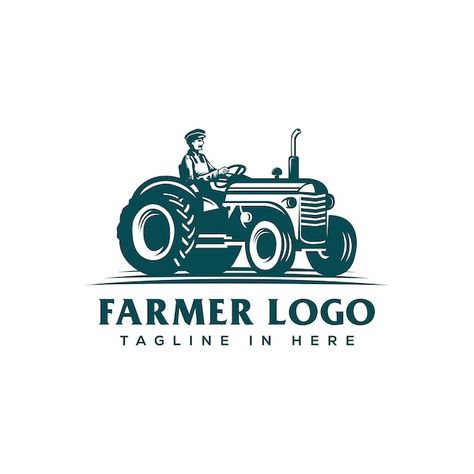 Tractor Logo, Farmer Tractor, Best Poses For Photography, Good Poses, Photo Art Gallery, Farm Tractor, Crafting Ideas, Grafik Design, Logo Templates