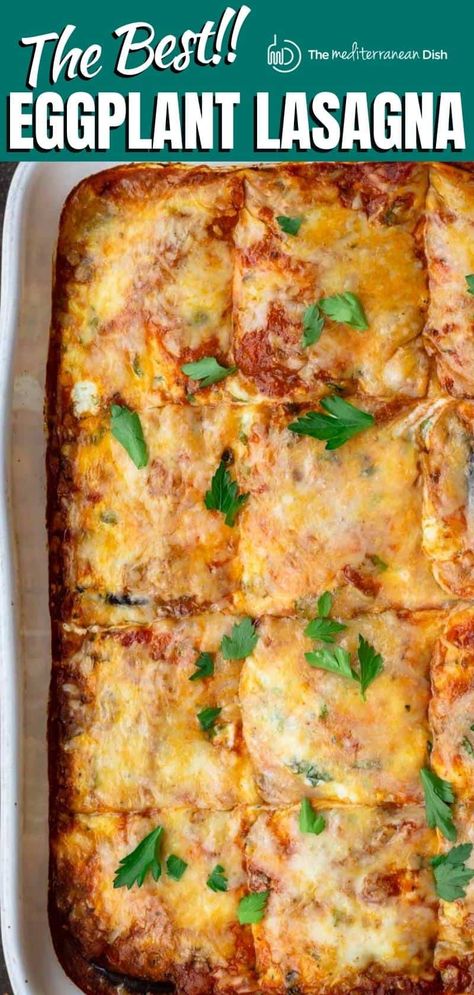 Eggplant Lasagna Vegetarian, Lasagna Recipe Vegetarian, Red Pasta Sauce, Roasted Eggplant Slices, Eggplant Lasagna Recipe, Low Carb Eggplant, Vegetarian Low Carb, Vegetarian Lasagna Recipe, Easy Eggplant