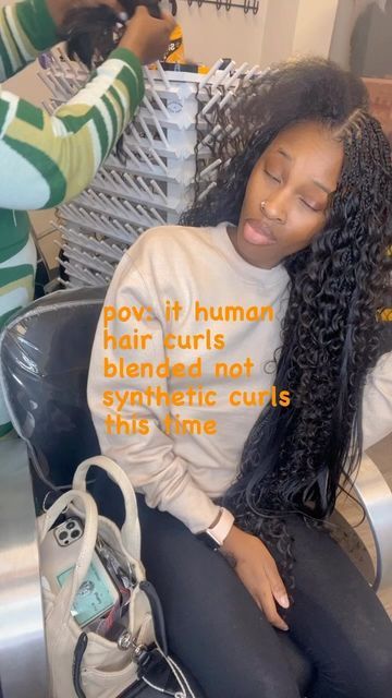 Atlanta Hair Stylist, Boho Braids, Goddess Braids, Boho Hairstyles, Curled Hairstyles, Atlanta Ga, Hair Stylist, Human Hair, To Play