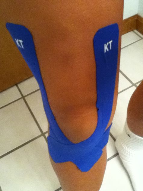 KT tape is great for volleyball Kt Tape Knee, Kt Tape, Volleyball, Heels