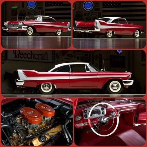 1958 Plymouth Fury, Plymouth Cars, Hot Rods Cars Muscle, Chrysler Cars, Custom Cars Paint, Tv Cars, Plymouth Fury, Mopar Cars, Classic Racing Cars