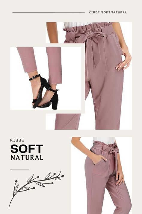 Soft Natural Capsule Wardrobe, Soft Natural Outfits, Kibbe Soft Natural, Natural Outfit, Natural Clothing Style, Natural Kibbe, Outfits Primavera, Paper Bag Waist Pants, Im So Fancy