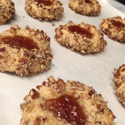 Raspberry Thumbprint Cookies Thumbprint Cookies Christmas, Raspberry Thumbprint, Raspberry Thumbprint Cookies, Powdered Sugar Icing, Jam Thumbprint Cookies, Thumbprint Cookies Recipe, Raspberry Filling, Thumbprint Cookies, Raspberry Jam