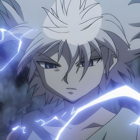 Hunter X Hunter Killua Icon, Killua Icon, Hunter X Hunter Killua, Killua Zoldyck, Hunter X Hunter, The Story, Anime, White