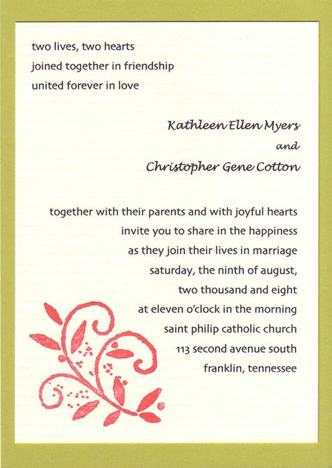 wedding invitation wording sample ideas Wedding Invite Wording, Wedding Invitation Card Wording, Announcement Text, Second Wedding Invitations, Informal Wedding Invitations, Wedding Invitation Wording Templates, Spanish Wedding Invitations, Wedding Invitation Wording Examples, Wedding Invitation Quotes