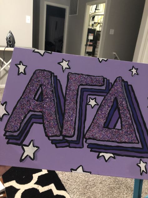 Sorority Canvas Alpha Gamma Delta, Delta Gamma Letters Painted, Alpha Gam Paintings, Alpha Gamma Delta Painting, Alpha Gamma Delta Canvas Paintings, Tri Sigma Paintings, Tri Delta Canvas Painting, Alpha Gamma Delta Canvas, Agd Canvas