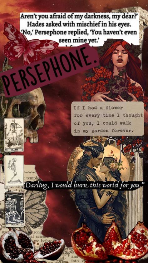 #persephone #darkgoddess #goddess Persephone Offering, Persephone Aesthetic Dark, Persephone Core, Persephone Painting, Persephone Fanart, Grace Core, Persephone Aesthetic, Persephone Greek Goddess, Persephone Art