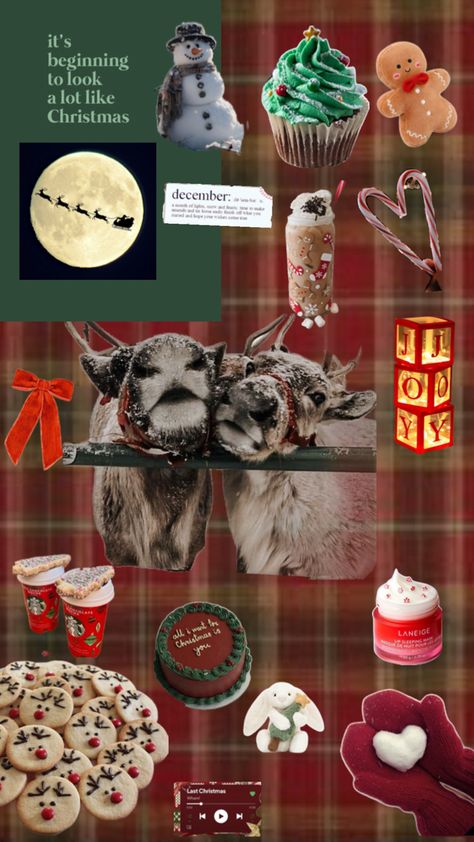 Last Christmas, Christmas Aesthetic, Christmas Christmas, Reindeer, Collage, Christmas