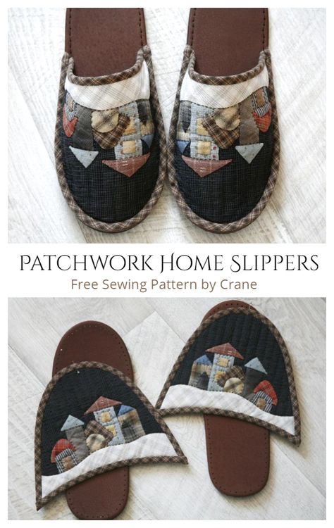 Sewing Slippers, Baby Shoes Diy Pattern, Baby Shoes Diy, Diy Slippers, Sew Ins, Costura Diy, Slippers Pattern, Crochet Slippers, Diy Pattern