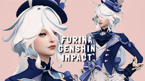 Sims Cc Genshin, Genshin Sims 4 Cc, Sims 4 Genshin Impact Cc, Sims 4 Cc Genshin, Anime Sims 4 Cc, Bratz Doll Outfits, Sims 4 Anime, Sims 4 Characters, Sims4 Cc